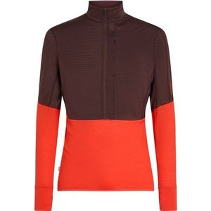 Icebreaker Heren 200 Realfleece Descender Half Zip Longsleeve