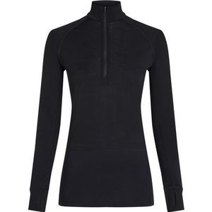 Icebreaker Dames 125 ZoneKnit Half Zip Longsleeve