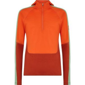 Icebreaker Heren Merino 200 Oasis+ Half Zip Hoodie Longsleeve