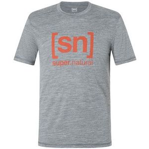 Super.natural - M LOGO T-shirt - Merino - Korte Mouwen