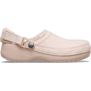 Crocs Classic Crafted Vegan Suede Klompen Unisex Quartz 43