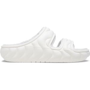 Crocs Classic Cozzzy Overpuff Sandalen Unisex White 48