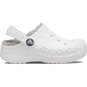 Crocs - Baya Lined - Klompen - White / Light Grey