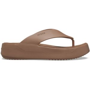 Crocs Getaway Platform TeenSlippers Damen Latte 38