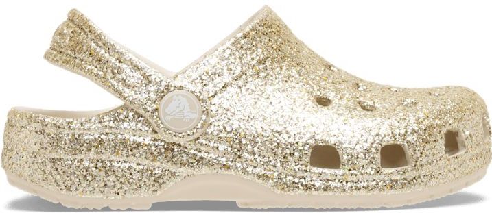 Crocs - Toddler Classic Chunky Glitter - Klompen - Sandstone