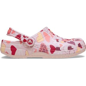 Crocs Classic Valentines Day Klompen Kinder Pink Milk/Hearts 28