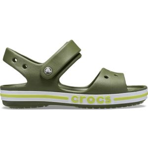 Crocs Toddler Bayaband Sandalen Kinder Army Green 19