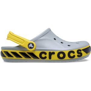 Crocs Bayaband Racer Band Klompen Kinder Light Grey 29