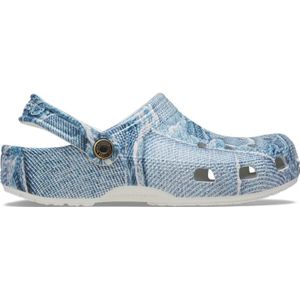 Crocs Classic Denim Klompen Unisex Light Denim 42