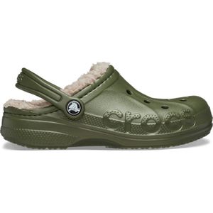 Crocs Toddler Baya Lined Klompen Kinder Army Green 23