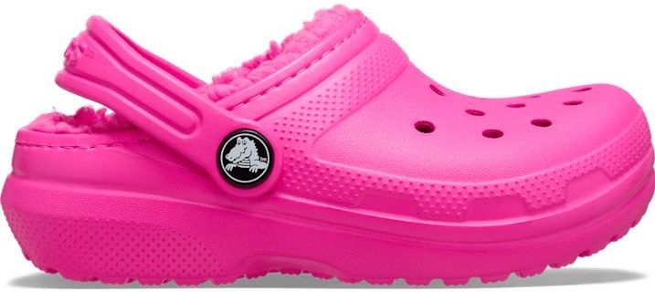 Crocs Toddler Classic Lined Klompen Kinder Pink Crush / Pink Crush 19