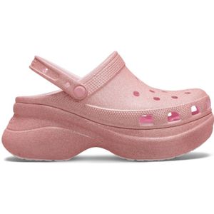 Crocs Bae Glitter Klompen Damen Pink Milk 41