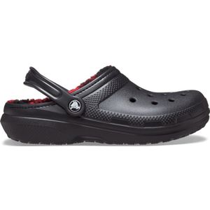 Crocs Classic Lined Buffalo Check Klompen Unisex Black 48