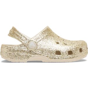 Crocs - Toddler Classic Chunky Glitter - Klompen - Sandstone