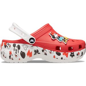Crocs Mickey Platform Klompen Damen Flame 34
