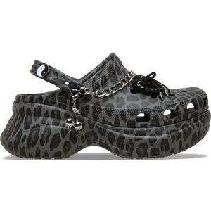 Crocs Bae Leopard Klompen Damen Black / Leopard 41