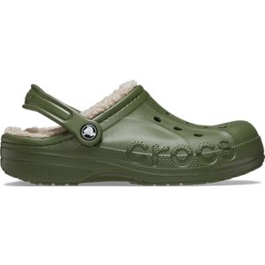 Crocs Baya Lined Klompen Unisex Army Green / Multi 45