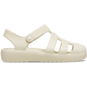 Crocs Toddler Classic Fisherman Sandalen Kinder Sandstone 27