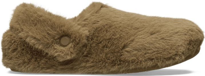 Crocs Classic Cozzzy Luxe Slipper Pantoffels Unisex Sepia 43