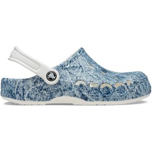 Crocs Baya Denim Klompen Unisex White / Multi missing