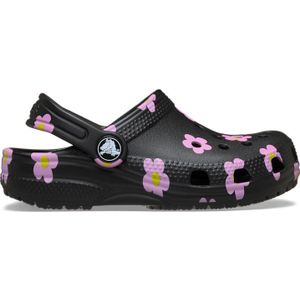 Crocs Toddler Classic Flower Schoenen Black 27