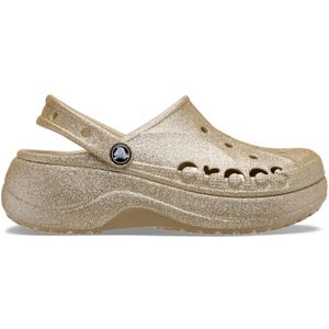 Crocs Baya Platform Glitter Klompen Damen Chai 37