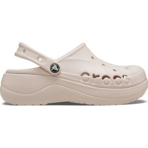 Crocs Baya Platform Klompen Damen Barely Pink 41