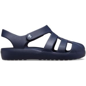 Crocs Toddler Classic Fisherman Sandalen Kinder Navy 23
