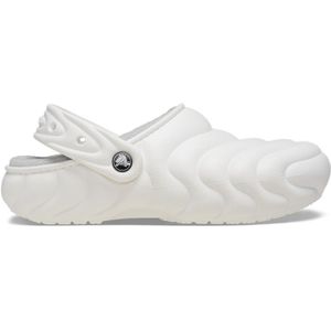 Crocs Classic Lined Overpuff Klompen Unisex White 45