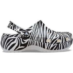 Crocs Classic Platform Animal Klompen Damen Zebra 41