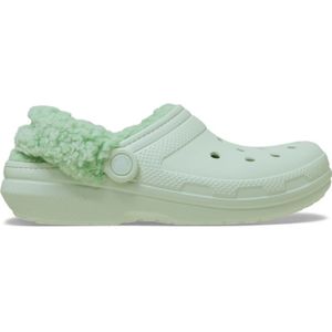 Crocs Classic Fleece Lined Klompen Unisex Mint Tint 43