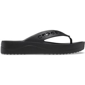 Crocs - Baya Platform - Teenslippers - Zwart - 3,1 cm Hoogte