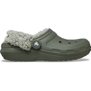 Crocs - Classic Fleece Lined - Klompen - Dusty Olive