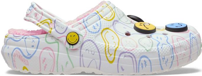 Crocs SmileyWorld Classic Lined Klompen Unisex Multi 43