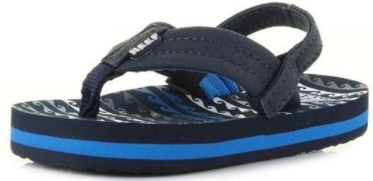 Reef Little AHI water blue slippers kids
