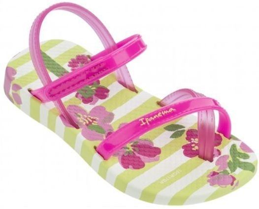 Ipanema fashion sandals geel roze baby