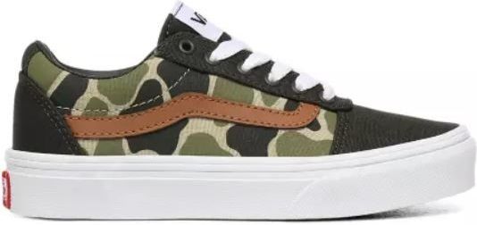 Vans YT ward forest groen sneakers kids