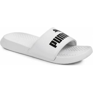 Puma Popcat badslippers wit uni