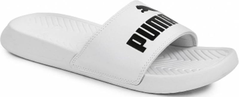 Puma Popcat badslippers wit uni