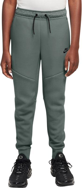 Nike - Tech Fleece - Joggingbroek - Donkergroen Zwart - Kids