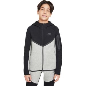 Nike Tech Fleece Sportswear Vest Kids Zwart Grijs Antraciet