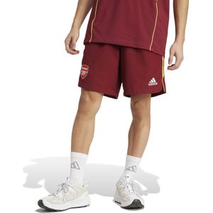 adidas - Arsenal Urban Purist - Sportbroek - Rood Geel Wit - 100% Gerecycled Polyester