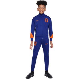 Nike Nederland Strike Trainingspak Full-Zip 2024-2026 Kids Blauw Oranje