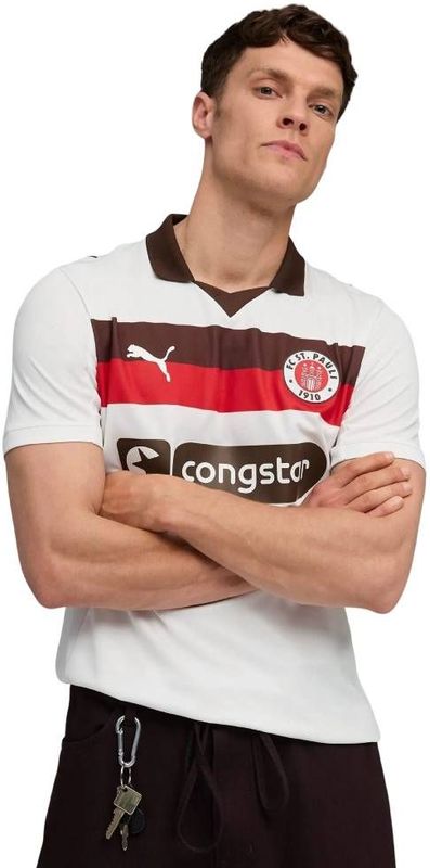Puma - FC St. Pauli Uitshirt - 2025/26 - Sportshirt