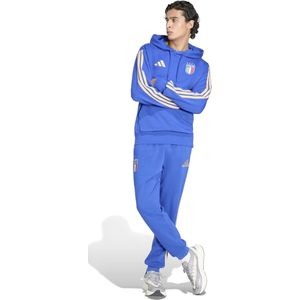adidas Italië DNA Trainingspak Hooded 2026-2028 Blauw Goud