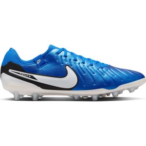 Nike Tiempo Legend 10 Pro Kunstgras Voetbalschoenen (AG) Blauw Wit Zwart