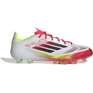 adidas F50 Elite Kunstgras Voetbalschoenen (AG) Wit Rood Zwart Geel