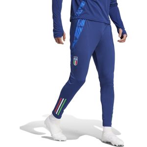 adidas Italië Trainingsbroek 2024-2026 Donkerblauw Blauw Goud