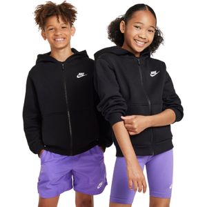 Nike Sportswear Club Fleece Vest Kids Zwart Wit