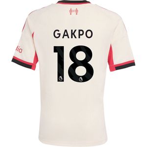adidas Liverpool Gakpo 18 Uitshirt 2025-2026 Kids